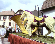 Corso fleuri à Oberhaslach Corso fleuri Oberhaslach